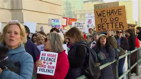 Protesters rally for gun reform at Tennessee state capitol after ...