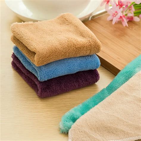 10pcs/lot Washing Cloth Fiber Scouring Pad Window/Pot/Dishes/Water tap ...