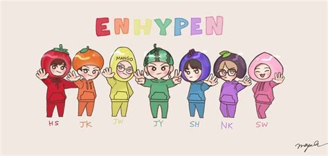 Si estuvieras en Enhypen (Libro2: Enhypen) | Kartun, Ilustrasi lucu, Lucu