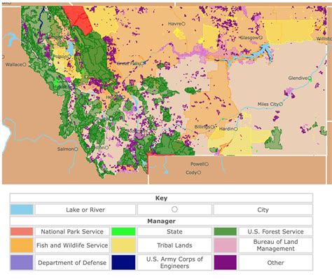 Map Of Montana State Parks