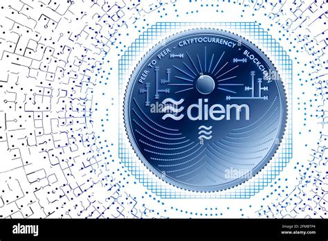 Diem cryptocurrency, conceptual illustration Stock Photo - Alamy