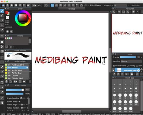 MediBang Paint Pro (Windows/Mac) - the free digital painting and manga ...