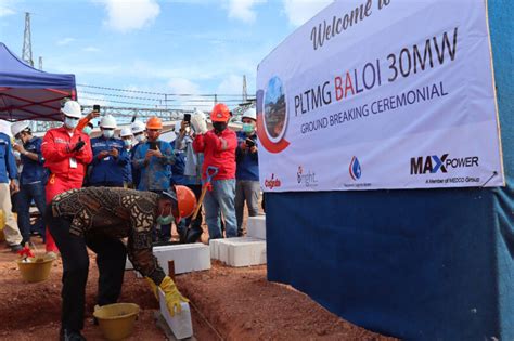 PLN Batam dan Maxpower Indonesia Ground Breaking PLTMG Baloi 30 MW ...