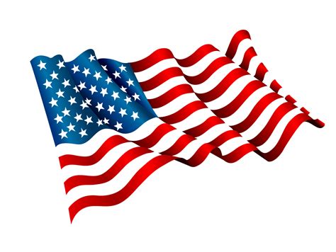 Flag of the United States Clip art - Vector hand-painted American flag ...