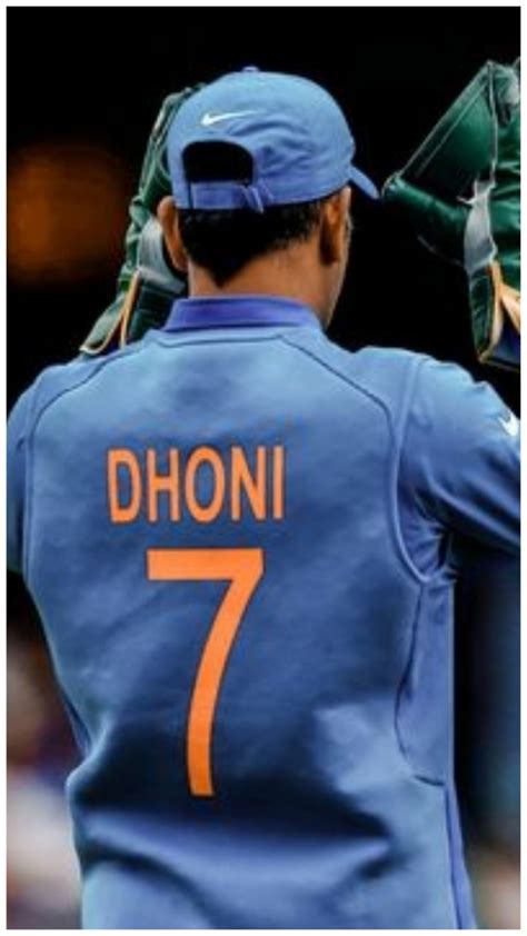 MS Dhoni's Jersey: Story Behind Iconic No.7