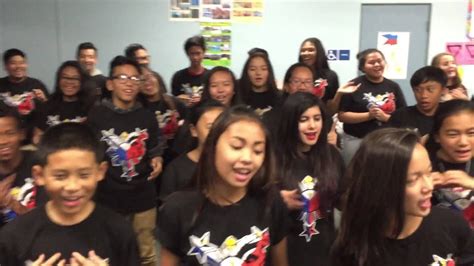 Bell Middle Filipino Class 2015-16 - YouTube