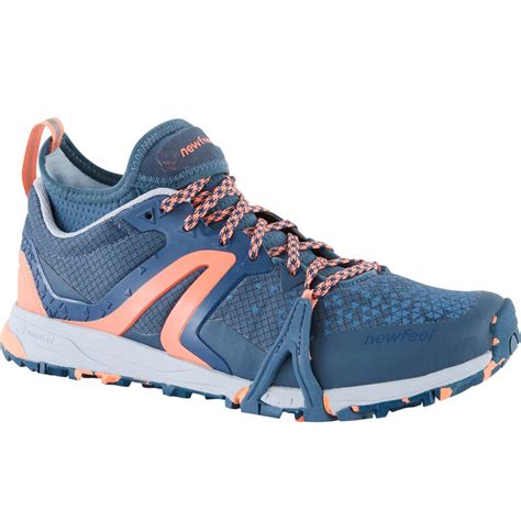 NEWFEEL NW 900 Flex-H women's nordic walking shoes - grey/coral...