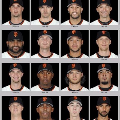 Roster > San Francisco Giants (MLB) | @araichur | MrOwl