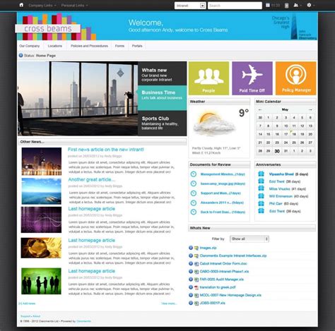 Microsoft Teams Intranet Template