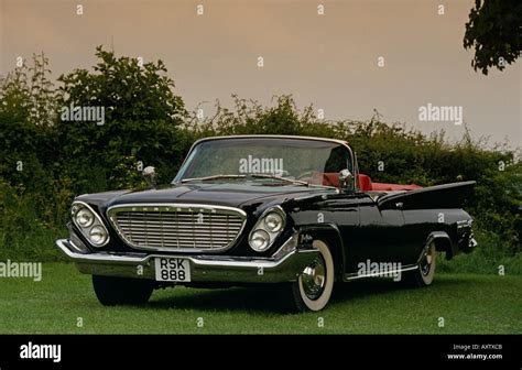 Chrysler New Yorker Convertible Coupe of 1961 Stock Photo - Alamy