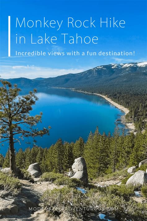 Lake Tahoe - Monkey Rock Hike to Uninterrupted Views