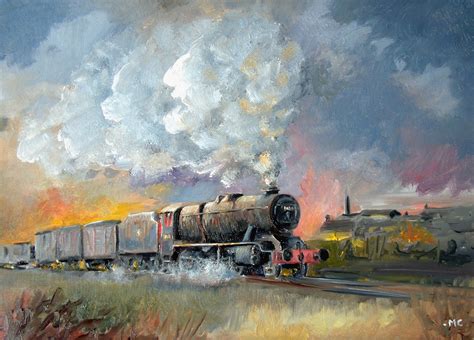 Carmarthen Artist: Last Steam Train