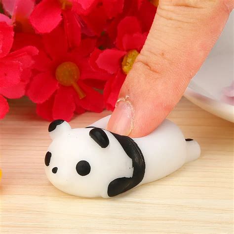 Funny Toys For Child Kids Adults Cute Mochi Squishy Panda Squeeze ...