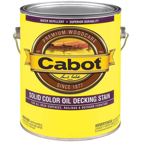 Cabot VOC Solid Color Oil Deck Stain - Walmart.com - Walmart.com