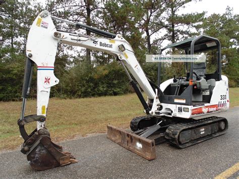 2007 Bobcat 331 - G Compact Mini Excavator Digging Bucket N Mississippi