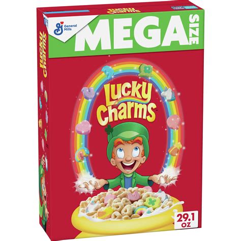 Buy Lucky Charms Gluten Free Cereal with Marshmallows, 29.1 OZ Mega ...