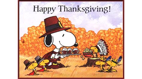 Snoopy Turkey Peanuts Thanksgiving Art