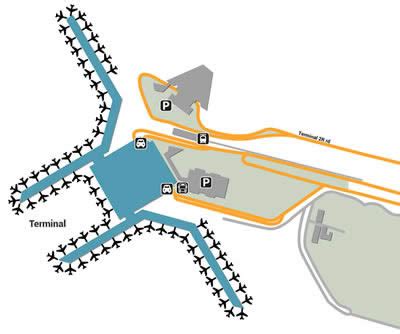 Guatemala city airport terminal map - guideakp