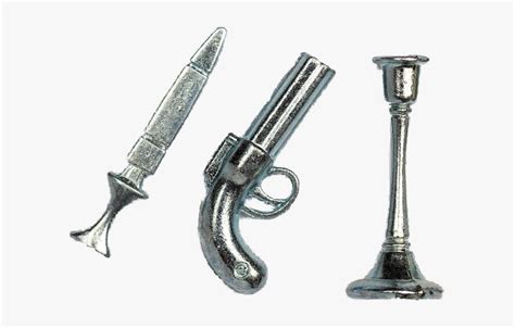 Clue Game Weapons Transparent, HD Png Download , Transparent Png Image ...