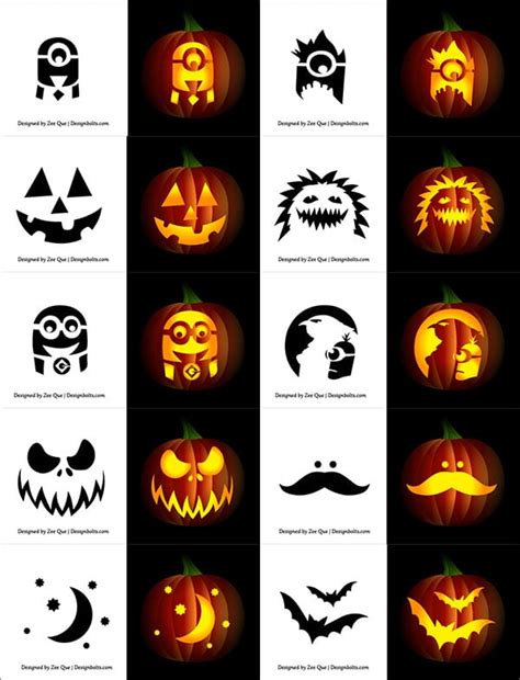 Free Printable Pumpkin Carving Pattern