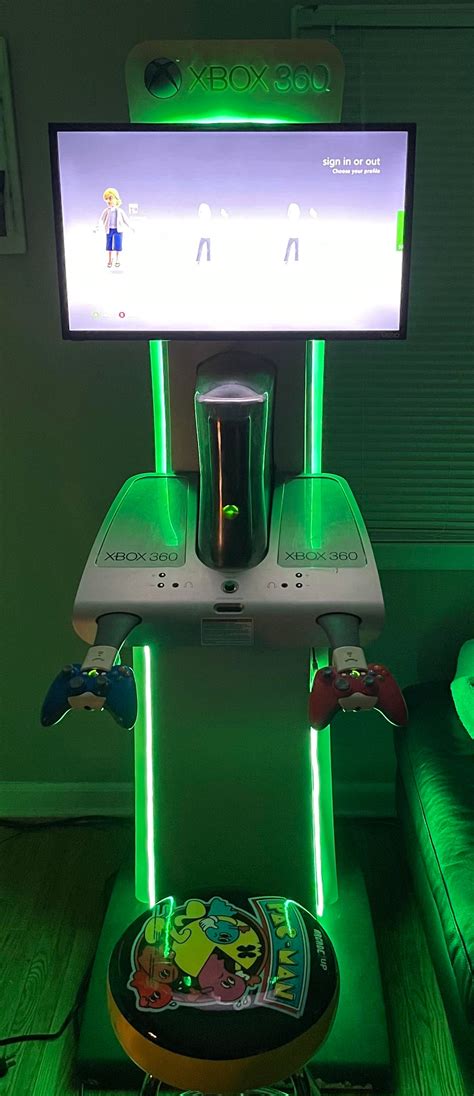 Got the lighting added! Now to pick a cool console with matching ...