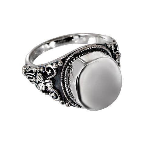 Pet Cremation Jewelry- Round Ring