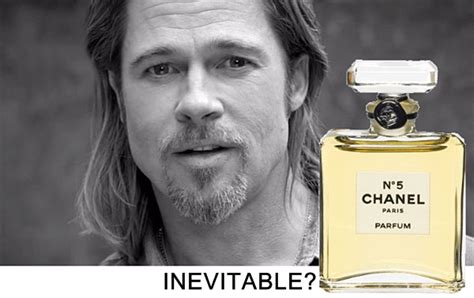 Brad Pitt and Chanel No. 5 - Inevitable or Incredibly bad? - My Women Stuff