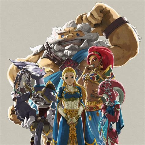 Legend Of Zelda Breath of the Wild Champions Ballad DLC Has Arrived ...