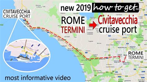 2019 (how to) Rome to Civitavecchia cruise port | ข้อมูลทั้งหมด ...