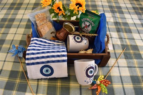 Greek Gift Basket With Coffee for 2. Sweet With Sesame Greek - Etsy