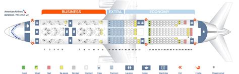 American Airline Seating Chart For Boeing 777 | Cabinets Matttroy