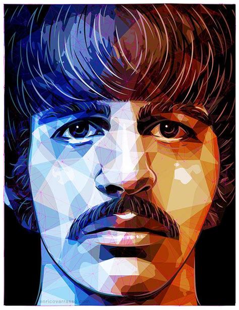 ringo starr #thebeatles #illustration #art #portrait #ringo | Beatles ...