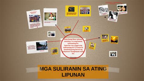 MGA SULIRANIN SA ATING LIPUNAN by Czarina Matza on Prezi