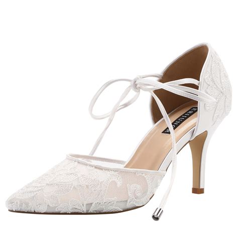 Bridal Shoes Low Heel Ivory at Martin Lockwood blog