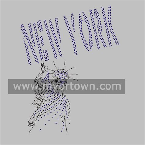 New York City Rhinestone transfers Wholesale,30pcs/lot