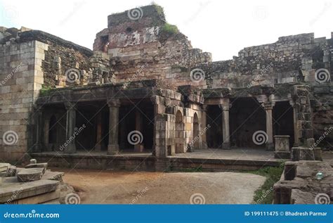 Old palace ruins stock image. Image of fortification - 199111475