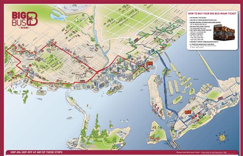 Miami Big Bus Tour Map