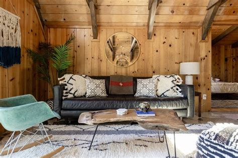 10 Ways to Modernize a Living Room With Knotty Pine Walls | Hunker