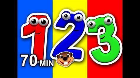 "Numbers 123 Songs" Collection Vol. 1 | 3D Compilation, Teach Toddlers ...