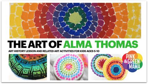 Alma Woodsey Thomas art lessons for children - NurtureStore