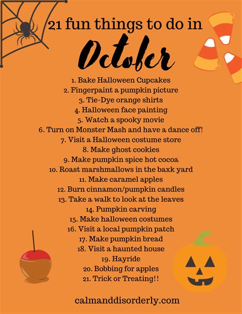 Halloween Things To Do, Halloween Bucket List, Halloween Buckets ...