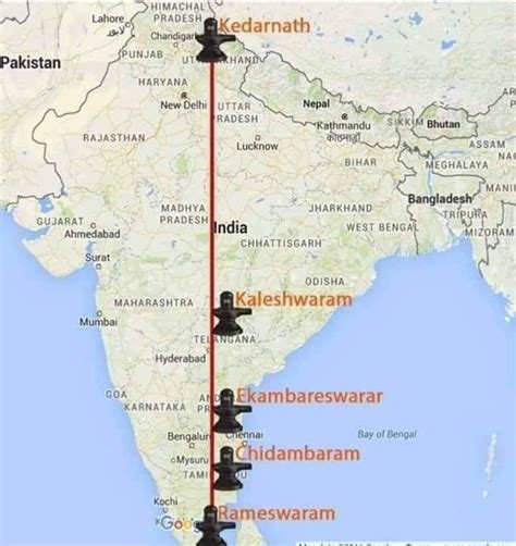 a map showing the route from india to pakistan and where it is located ...