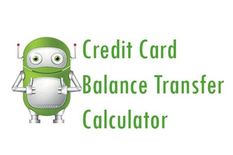 Credit Card Balance Transfer Calculator - Pay My Bill Guru