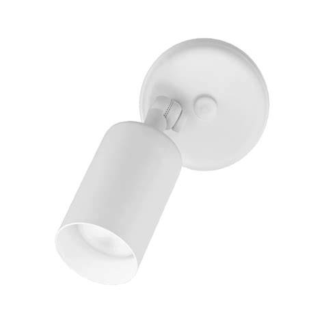 Nicor Lighting 1-Light 9.75-in H Satin White Outdoor Wall Light in the ...