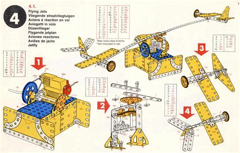 Meccano Set 4 Manual | Manuals and Instructions | hobbyDB