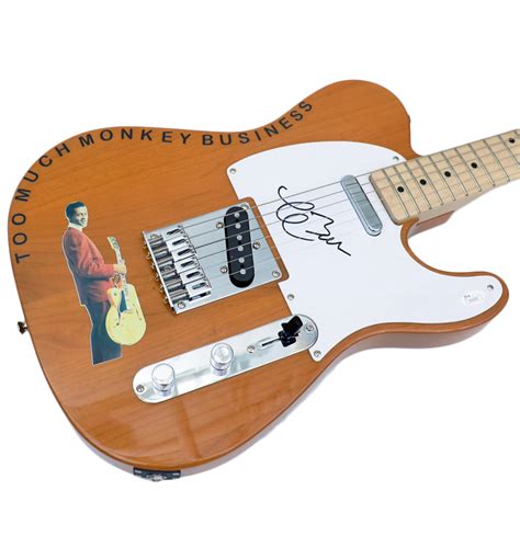 Charitybuzz: Chuck Berry Signed Guitar - Lot 1659200