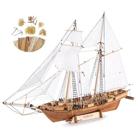 Caribbean Pirate Ship Handcrafted Wooden Model 37 Sailboat | lupon.gov.ph