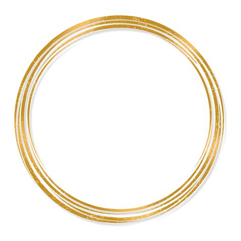 Gold Circle Frame, Aesthetic Gold, Gold, Circle PNG Transparent Clipart ...