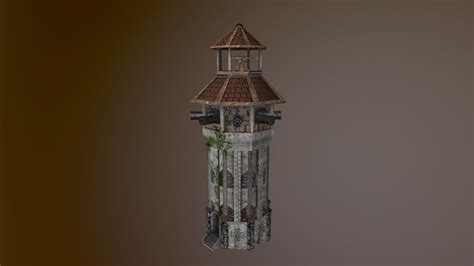 Archer Tower Level 20 3D model | CGTrader