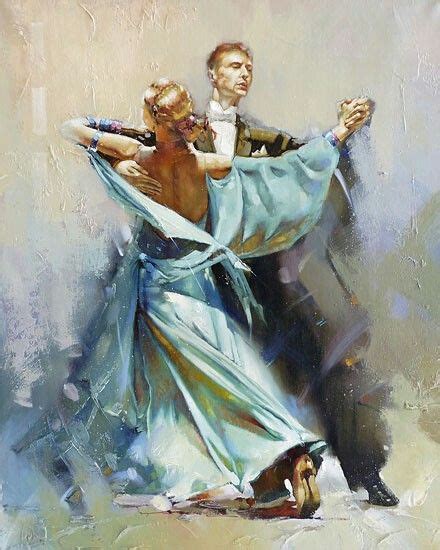 El arte de la danza. | Dance art, Dance paintings, Ballroom dance